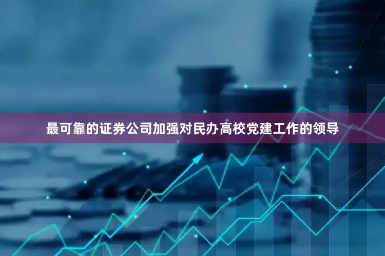 最可靠的证券公司加强对民办高校党建工作的领导